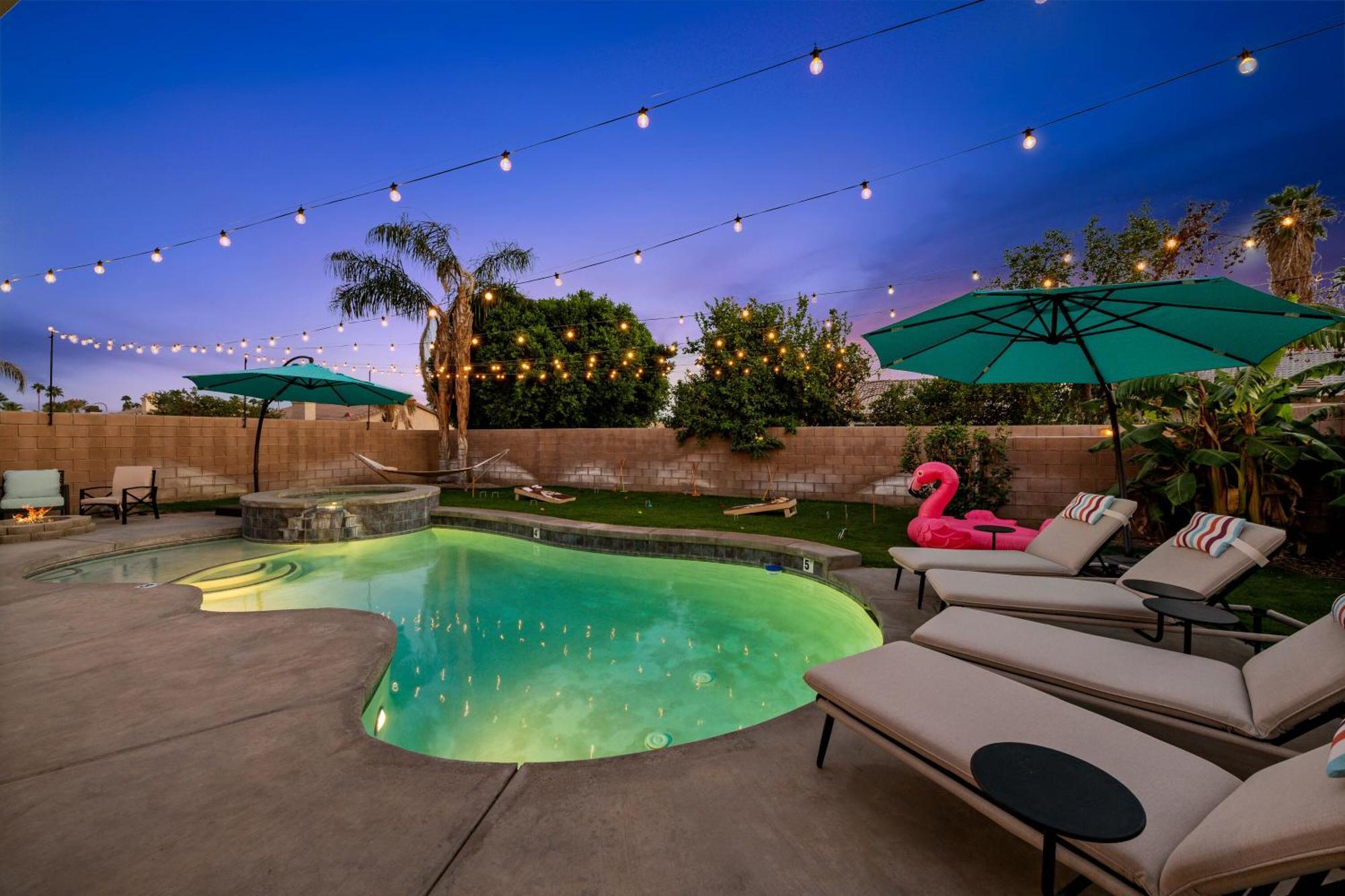 Casa Desert Muse With Heated Pool Spa Firepit Mini Golf And Games Indio Εξωτερικό φωτογραφία